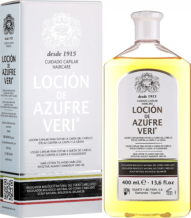 Anti Hair Loss Lotion - Intea Azufre Veri — photo N1