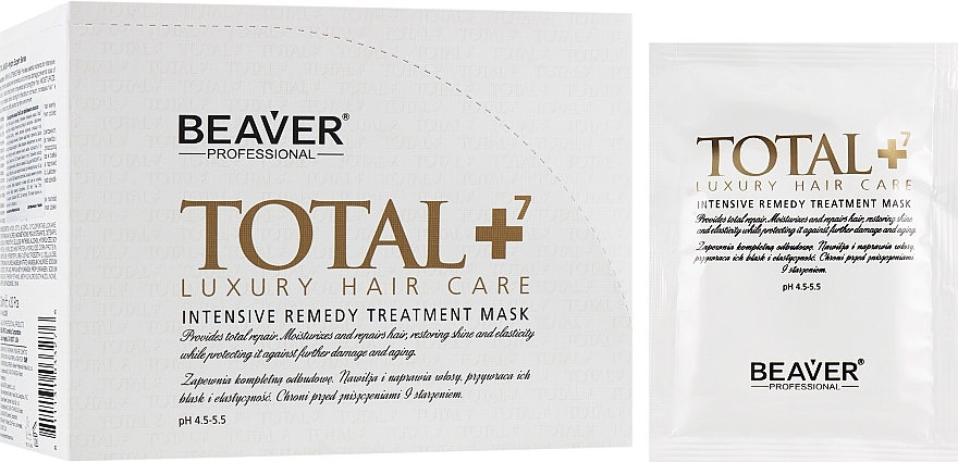 Rejuvenating Mask for Problem Skin - Beaver Professional Total7 Intensive Remedy Treatment Mask — photo N1