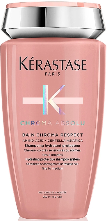 Moisturizing Color Protection Shampoo-Bath for Sensitive, Damaged & Thin Hair - Kerastase Chroma Absolu Bain Chroma Respect — photo N3