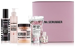 Set - Mr.Scrubber Dance of Roses (scr/300g + cr/gel/150ml + mist/200ml + salt/200g +antiseptic/30ml) — photo N1