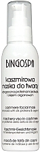 Fragrances, Perfumes, Cosmetics Cashmere Face Mask with Silk Proteins and Argan Oil - BingoSpa