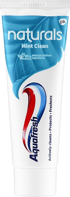 Mint Toothpaste - Aquafresh Naturals Mint Clean — photo N3