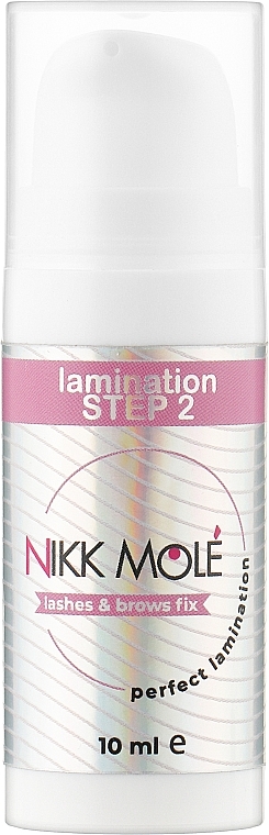 Professional Lash & Brow Lamination - Nikk Mole Perfect Lamination Step 2 — photo N2