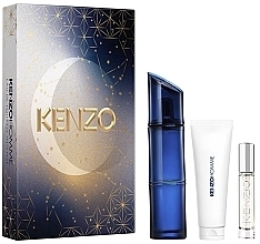 Fragrances, Perfumes, Cosmetics Kenzo Homme Intense - Set (edt/110 ml + edt/mini/10 ml + sh/gel/75 ml)