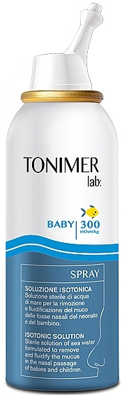 Baby Nasal Spray - Ganassini Corporate Tonimer Lab Baby Spray Isotonic Solution — photo N1