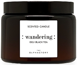 Scented Candle in Jar - Ambientair The Olphactory Goji Black Tea Scented Candle — photo N9