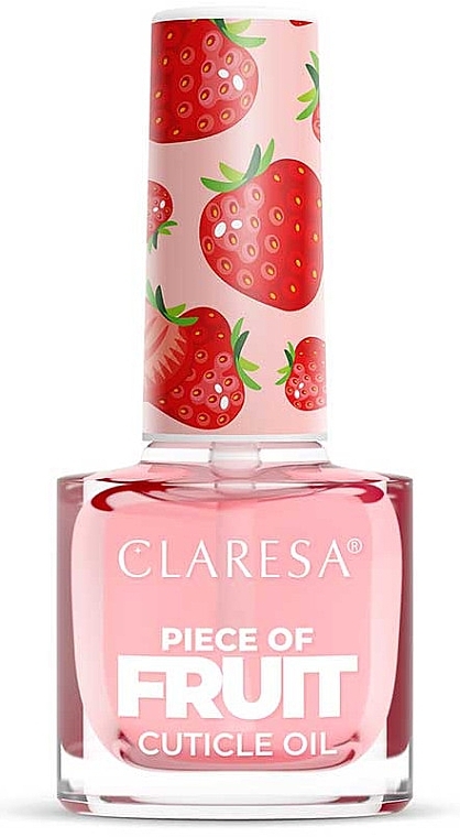 Strawberry Cuticle Oil - Claresa Cuticle Oil Piece Of Fruit Strawberry — photo N2