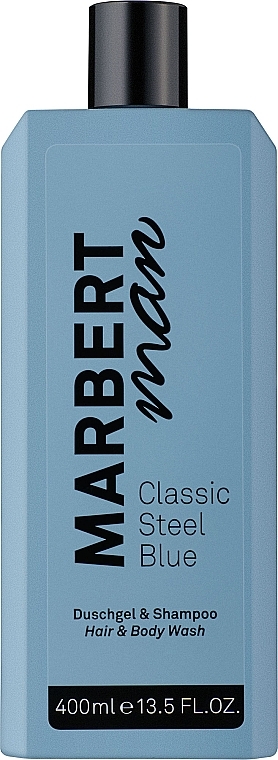 Marbert Man Classic Steel Blue - Shampoo & Shower Gel — photo N1