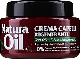 Fragrances, Perfumes, Cosmetics Rose Hair Cream - Nani Natura Oil Regenerating Hair Cream