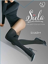 Tights "Sharm", 60 Den, nero - Siela — photo N2