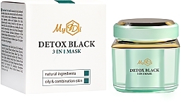 Black Detox Mask 3in1 - MyIDi Detox Black Mask 3 In 1 — photo N2