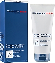 Fragrances, Perfumes, Cosmetics Hair and Body Shampoo, Invigorating - Clarins Men Shampoo & Shower