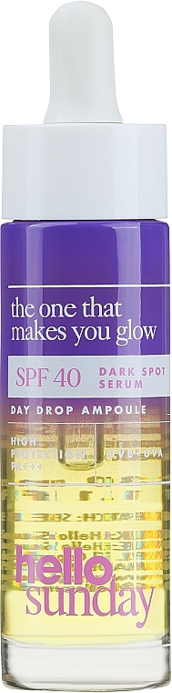 Anti-Pigmentation Serum - Hello Sunday The One That Makes You Glow Dark Spot Serum SPF 45 — photo N16