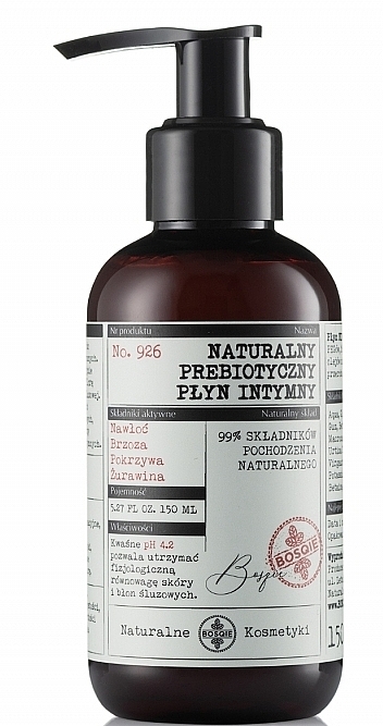 Natural Intimate Wash Prebiotic - Bosqie Prebiotic Natural Intimate Wash — photo N4