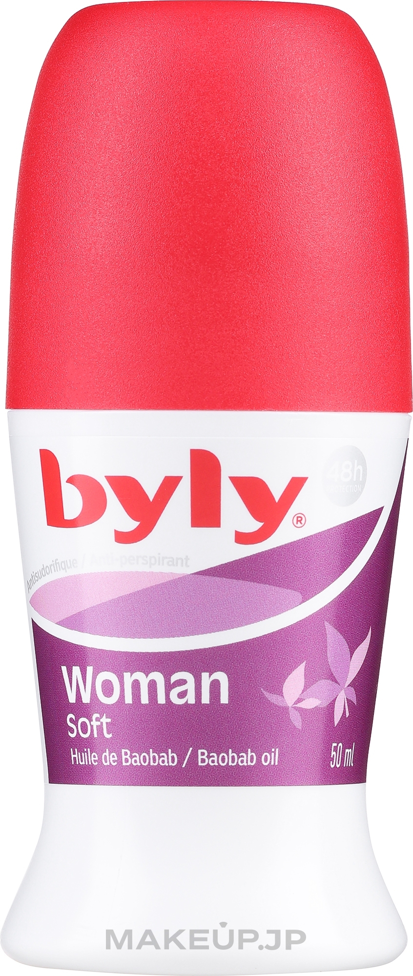 Roll-On Deodorant - Byly Woman Soft Roll-On Deodorant — photo 50 ml