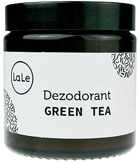 Green Tea Deodorant Cream, glass - La-Le Cream Deodorant — photo N1