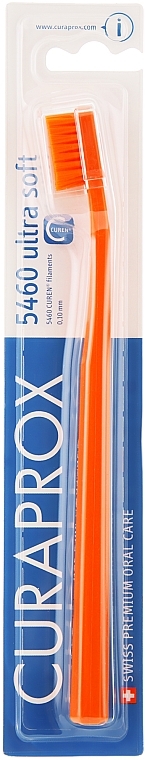 Ultra Soft Toothbrush, orange - Curaprox — photo N1