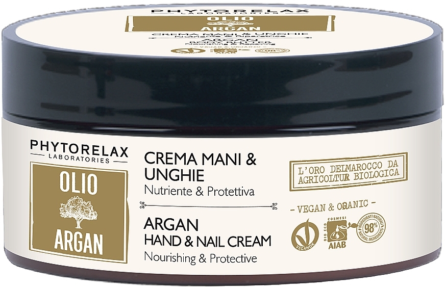 Hand and Nail Cream - Phytorelax Laboratories Olio di Argan Hand & Nail Cream — photo N6