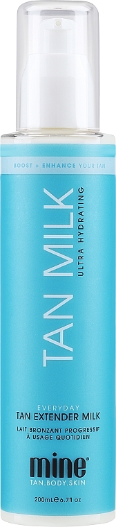 Self-Tanning Milk - Minetan Boost & Enhance EOD Tan Milk — photo N1