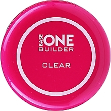 Clear Nail Gel - Silcare Base One UV Gel Builder Clear — photo N11