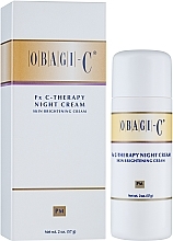 Fragrances, Perfumes, Cosmetics Night Cream with Arbutin & Vitamin C - Obagi-C Fx System Therapy Night Cream