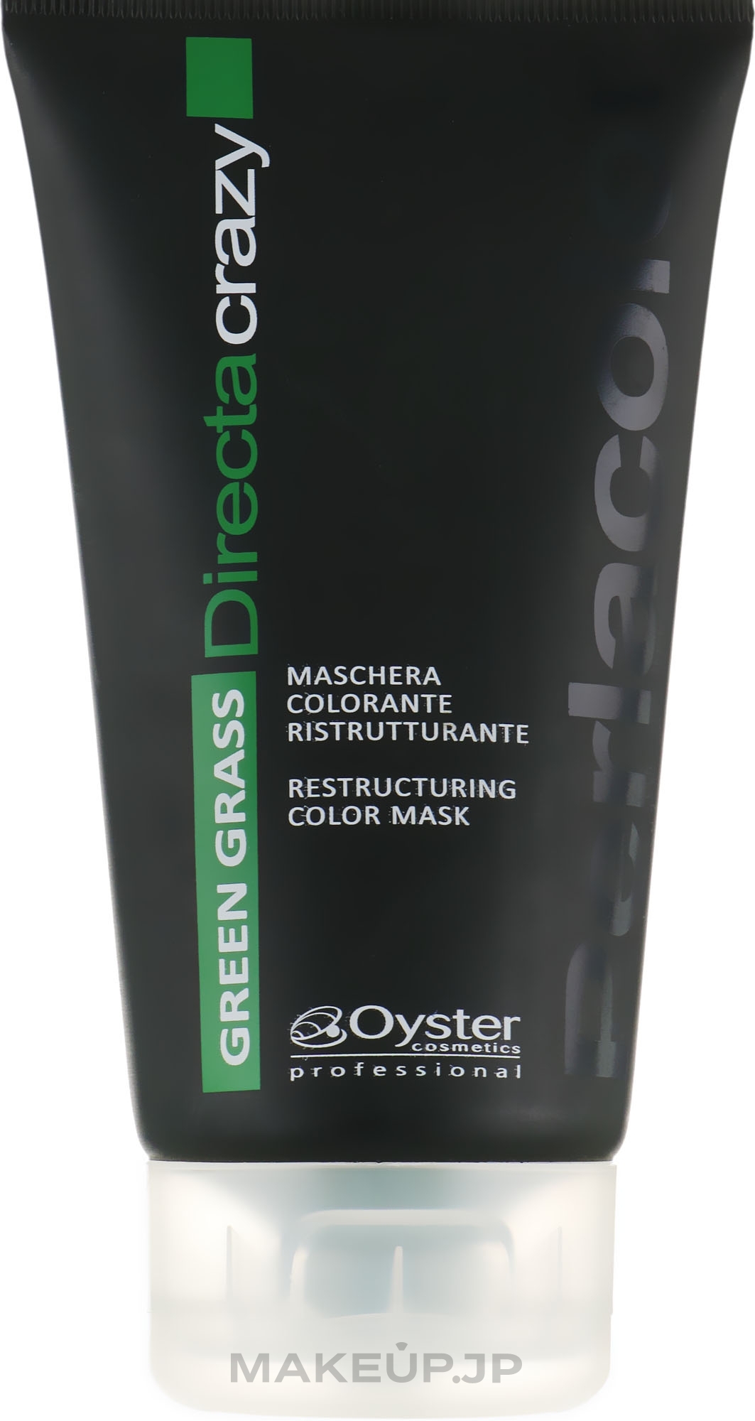 Tinted Hair Mask 'Green' - Oyster Cosmetics Directa Crazy Green Grass — photo 150 ml