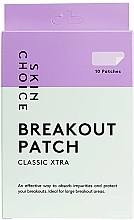 Fragrances, Perfumes, Cosmetics Hydrocolloid Acne Patches, large - SkinChoice Breakout Patch Classic Xtra