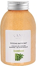 Fragrances, Perfumes, Cosmetics Fizzy Bath Salt "Bamboo" - Kanu Nature Bamboo Bath Salt