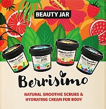 Set - Beauty Jar Berrisimo Hydrating Body Gift Set (b/peel/160g + b/peel/200g + b/scrub/200g + b/cr/155ml) — photo N3