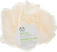 Bath Sponge, creamy - The Body Shop Bath Lily Ultra Fine Cream — photo N3