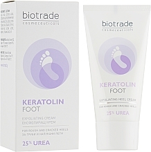 Exfoliating & Softening Foot Cream with 25% Urea - Biotrade Keratolin Foot Exfoliating Heel Cream — photo N2