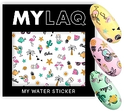 Nail Stickers - MylaQ My Summer Essentials Water Sticker — photo N1