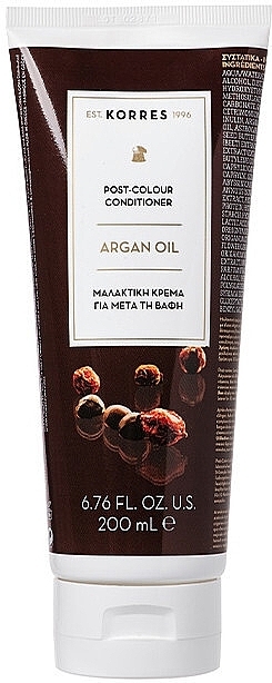 Post-Color Argan Conditioner - Korres Argan Oil Conditioner — photo N1