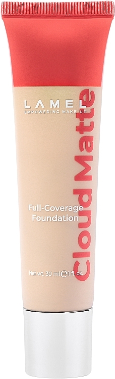 Matte Foundation - LAMEL Make Up Cloud Matte Full-Coverage Foundation — photo N1