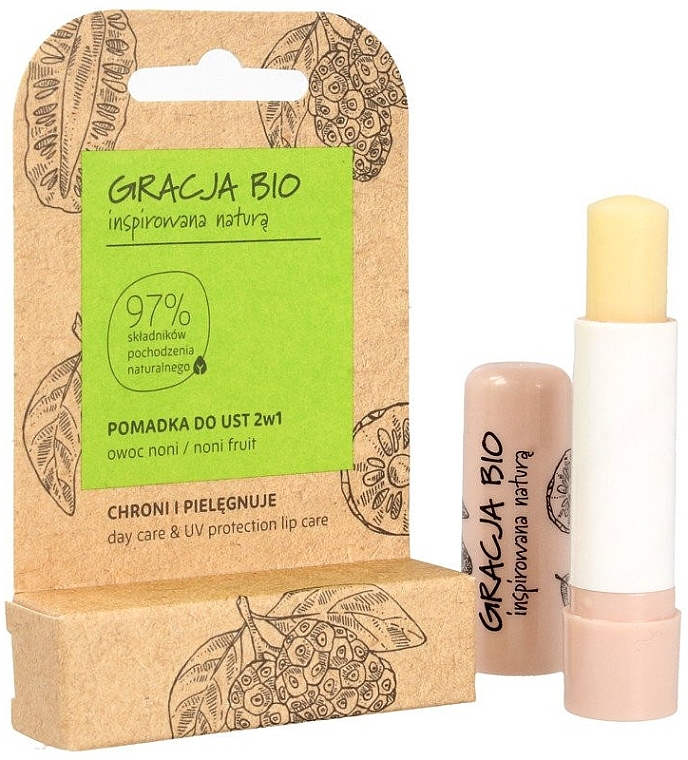 Lip Balm "Noni" - Gracja Bio — photo N1