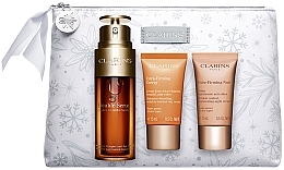 Set - Clarins Extra Firming (serum/50ml + cr/15ml + cr/15ml + bag/1pcs) — photo N1