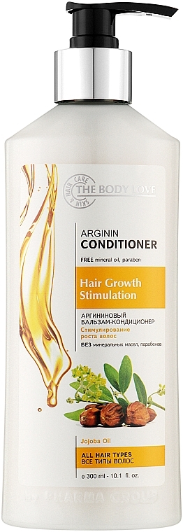 Arginine + Jojoba Oil Conditioner - The Body Love Arginin Conditioner — photo N14