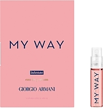 GIFT! Giorgio Armani My Way Intense - Eau de Parfum (sample) — photo N1