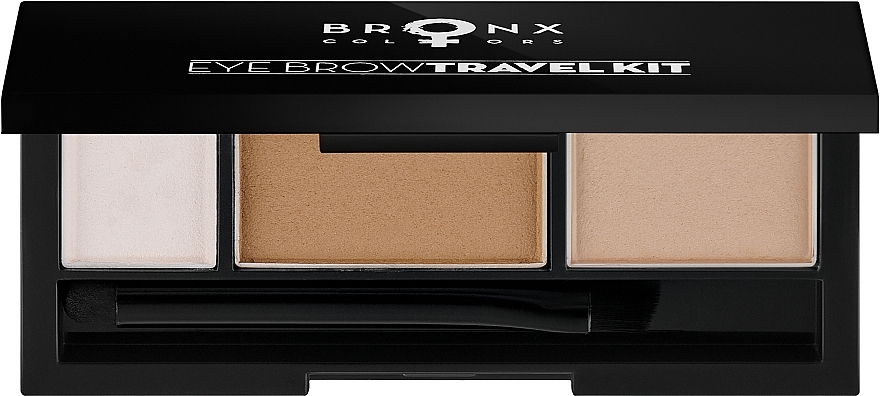 Brow Set - Bronx Colors Eye Brow Travel Kit — photo N1
