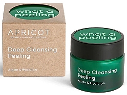 Fragrances, Perfumes, Cosmetics Algae & Hyaluron Face Peeling - Apricot What A Peeling Deep Cleansing Peeling Algae & Hyaluron