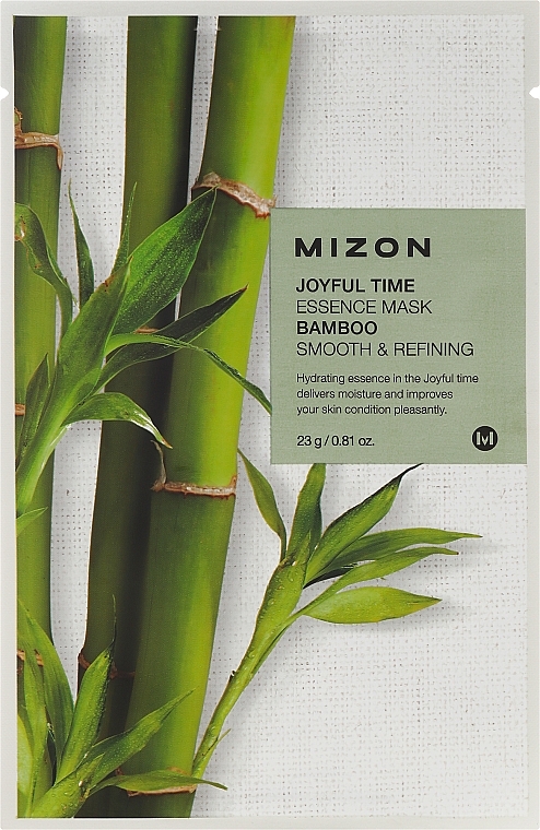 Bamboo Extract Sheet Mask - Mizon Joyful Time Essence Mask Bamboo — photo N4