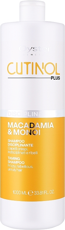 Discipline Shampoo - Oyster Cutinol Plus Macadamia & Monoi Oil Discipline Shampoo — photo N2