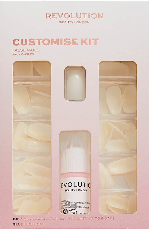 False Nails Set - Makeup Revolution False Nails Ultimate Customise Kit — photo N10