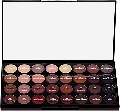 Fragrances, Perfumes, Cosmetics Eyeshadow Palette, 32 Shades - Makeup Revolution Ultra 32 Shade Palette Flawless