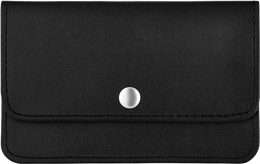 Men's Card Holder 'Deep Black' (12 x 7,5 cm) - MAKEUP — photo N1