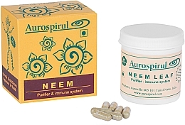 Neem Dietary Supplement Capsules - Moma Aurospirul Neem — photo N3