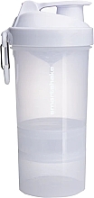 Shaker, 600 ml - SmartShake Original2Go White — photo N1
