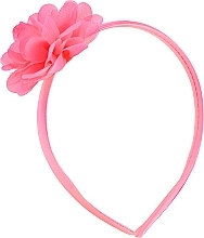 Fragrances, Perfumes, Cosmetics Decorative Hair Hoop, FA-5706, bright-pink with flower - Donegal