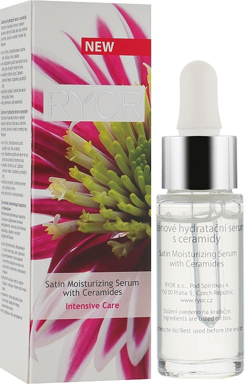 Moisturizing Satin Ceramide Serum - Ryor Intensive Care Satin Moisturizing Serum With Ceramides — photo N1