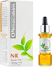 Concentrated Nourishing Serum "Lily" - Onmacabim NR Serum Lily Omega 3+6 — photo N1